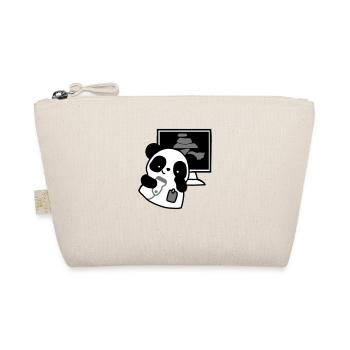 Panda-Ultraschall-Radiologe - Bio-Täschchen - Natur - Vorne
