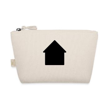 Haus/Home-Symbolsymbol - Bio-Täschchen - Natur - Vorne