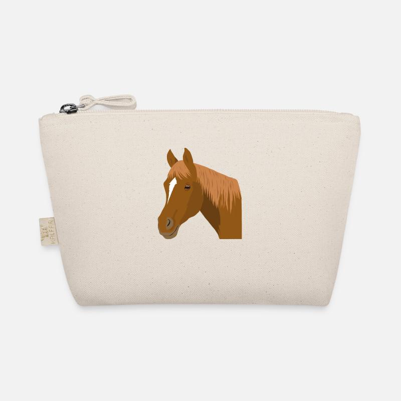 Cheval tête de cheval marron Trousse biologique
