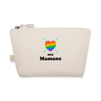 J'aime mes Mamans, famille LGBTQ - Trousse biologique - nature - Devant
