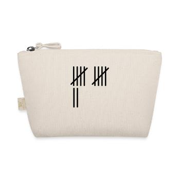 12 Stripes - Organic Pouch - nature - Front