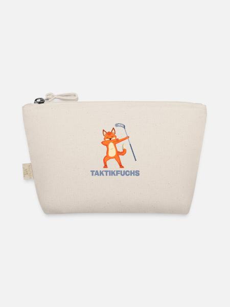 floorball floorball-taktikfuchs unihockey-fuchs - Bio-Täschchen - Natur