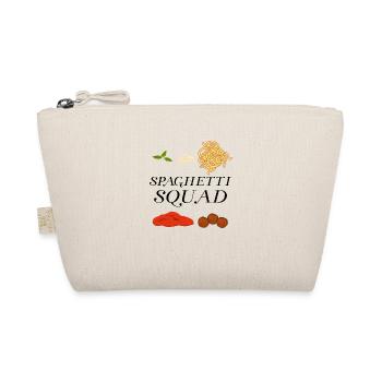 Spaghetti Squad Noodles Pasta Fan Funny Quote - Organic Pouch - nature - Front