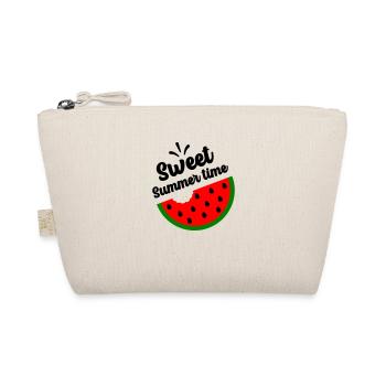 Sweet Summer Time Design - Bio-Täschchen - Natur - Vorne