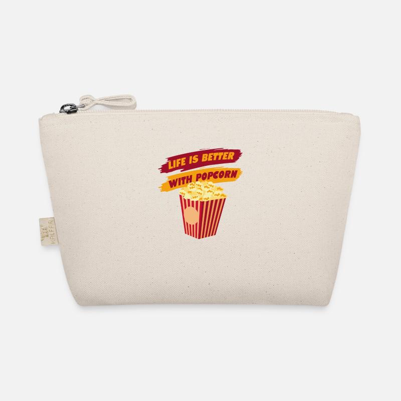 La vie avec des films de pop-corn Salty Popcorn Trousse biologique