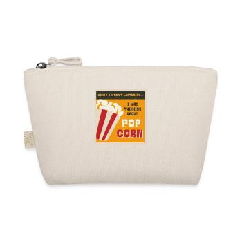 Manger du pop-corn Ironic Saying Corn Pop Corn - Trousse biologique - nature - Devant