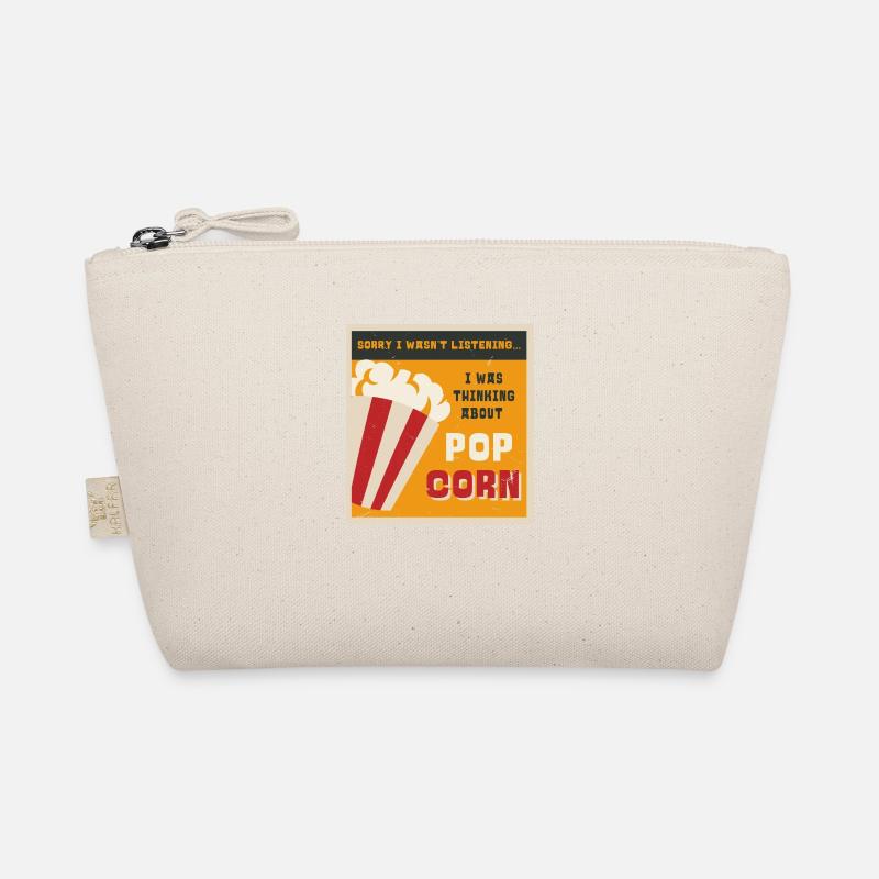 Popcorn essen ironisches Sprichwort Corn Pop Corn Bio-Täschchen