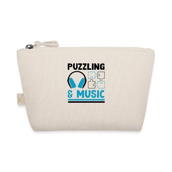 Puzzle Musik Musiker Musiknoten-Puzzle - Bio-Täschchen - Natur - Vorne