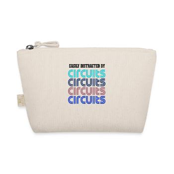 Electrician Voltage Electro Worker Craftsman - Organic Pouch - nature - Front