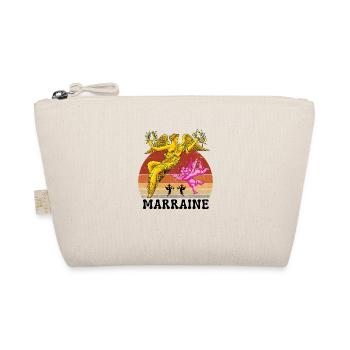 Marraine devant les Anges Sunset Vintage - Trousse biologique - nature - Devant