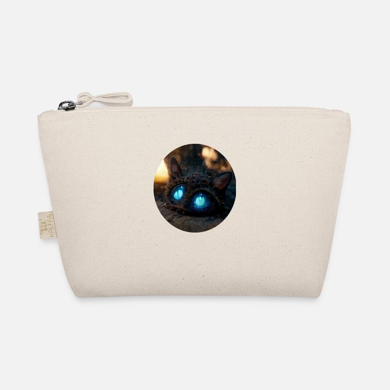 Mouse with big blue eyes Organic Pouch