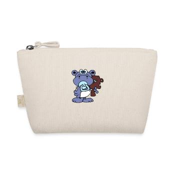 hippo nilperd jeunes enfants bébé naissance nounours - Trousse biologique - nature - Devant