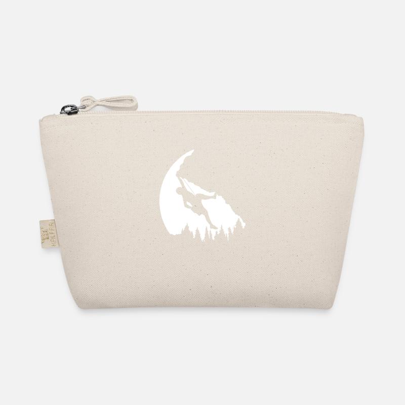 Silhouette d’escalade de loisir de sapin Trousse biologique