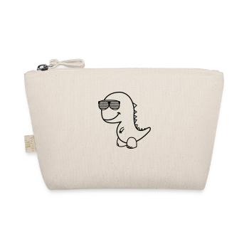 Cool Dino - Bio-Täschchen - Natur - Vorne