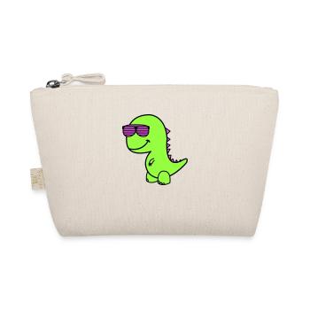 Cool Dino - Bio-Täschchen - Natur - Vorne