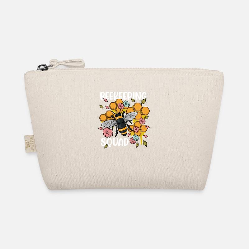 Beekeeping Squad Wildlife Bees Bee Keeper Organic Pouch