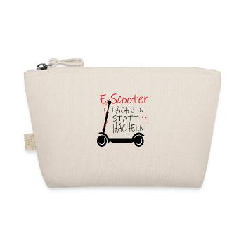 E Scooter Elektro Roller, Scooter - Bio-Täschchen - Natur - Vorne