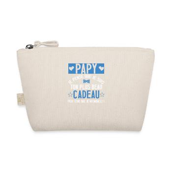 Papy ton plus beau cadeau cadeau grand père - Trousse biologique - nature - Devant