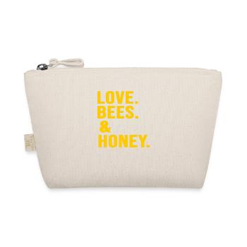 Imker Honigbiene honey-dealer Bienenhonig - Bio-Täschchen - Natur - Vorne