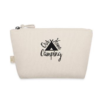 Unser Home Campnig - Camping Life - Bio-Täschchen - Natur - Vorne