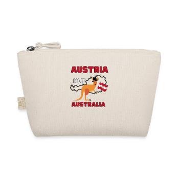 Austria collage funny saying - Organic Pouch - nature - Front