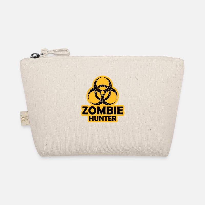 zombie hunter Halloween Zitat Bio-Täschchen