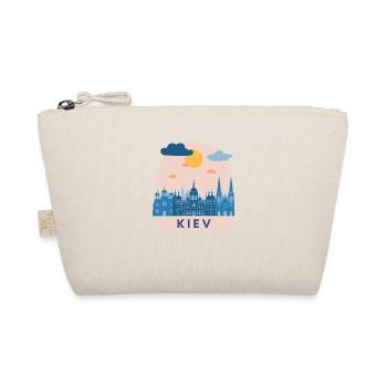 Ukraine Kiev Design Logo Europe Kiev - Organic Pouch - nature - Front