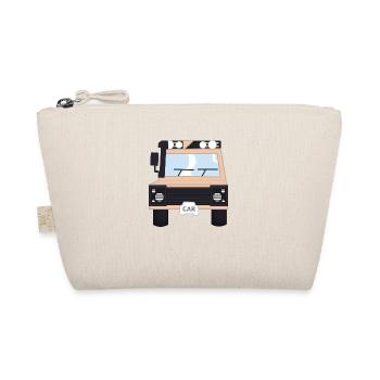 4x4 bush car - Organic Pouch - nature - Front