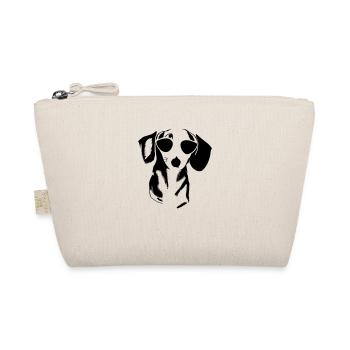 Dachshund Dog Dogs Sunglasses Cool Vector 6 - Organic Pouch - nature - Front