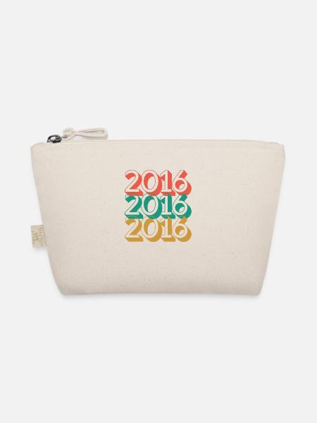 Anniversaire année 2016 / Vintage 2016 - Trousse biologique - nature