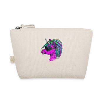 Magical unicorn in the spotlight - Organic Pouch - nature - Front
