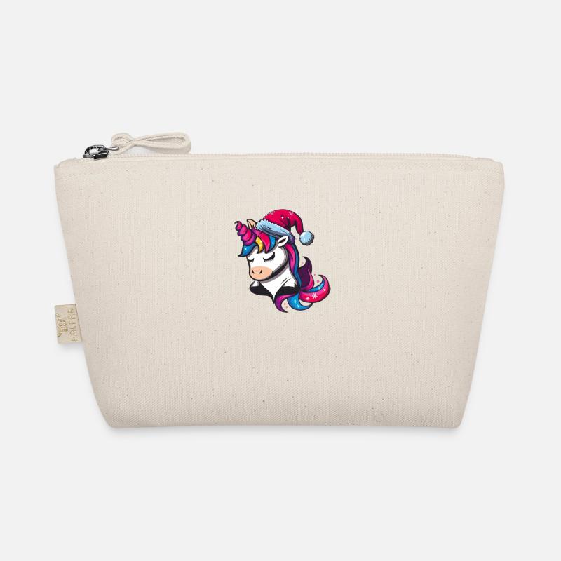 Festliches Einhorn Bio-Täschchen
