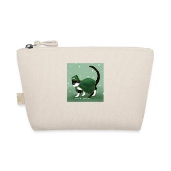 Cat Wizard - Organic Pouch - nature - Front