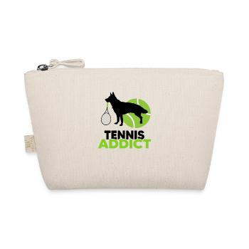 Tennis Tennis Match « Tennis & Dog » Accro au tennis - Trousse biologique - nature - Devant