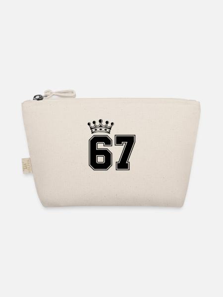 67 crowns - Organic Pouch - nature - Front