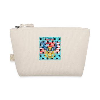 USA, étoiles et ceintures - Trousse biologique - nature - Devant