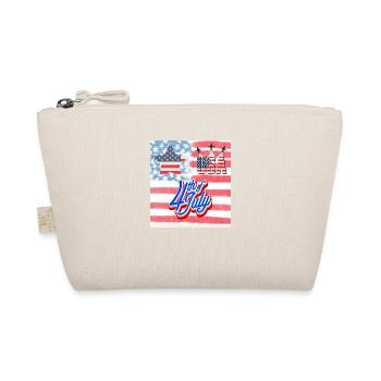 USA, étoiles et ceintures - Trousse biologique - nature - Devant