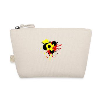 Fußball Soccer - Bio-Täschchen - Natur - Vorne