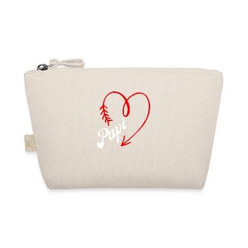papi cœur - Trousse biologique - nature - Devant