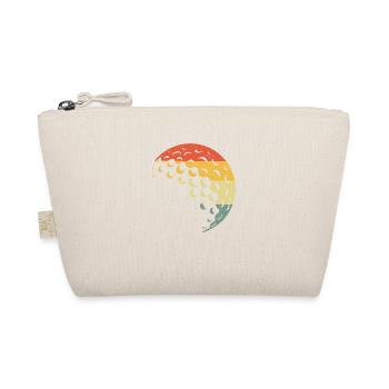 Balle de golf vintage rétro - Trousse biologique - nature - Devant