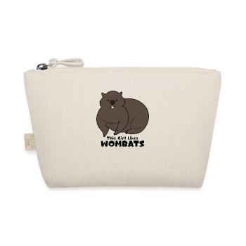 Une fille aime les jolis wombats, les rongeurs, - Trousse biologique - nature - Devant