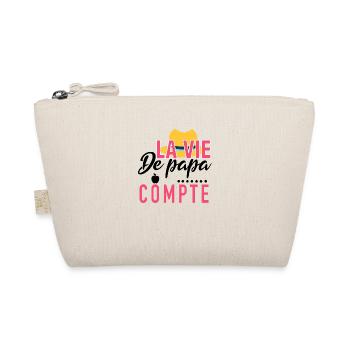 La vie de papa compte - Trousse biologique - nature - Devant