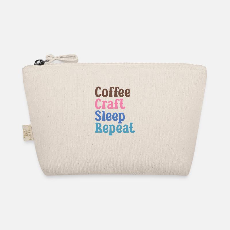 Eat, sleep, coffee, repeat Organic Pouch