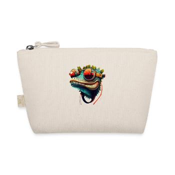 Even a crocodile goes on holiday in summer - Organic Pouch - nature - Front