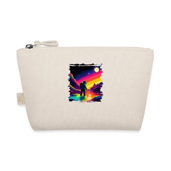 Outer Space Art Aquarelle Dégoulinant Spaceman - Trousse biologique - nature - Devant