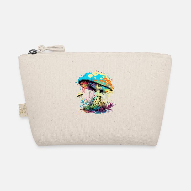 Psychedelischer Pilz Bio-Täschchen