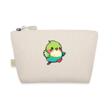 Kawaii Mignon Happy Colorful Bird Dancing - Trousse biologique - nature - Devant