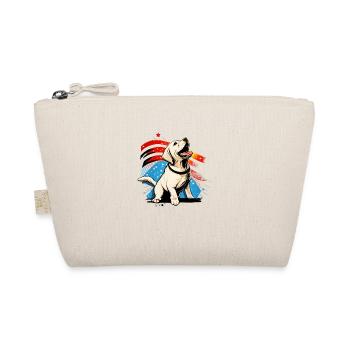 Labrador Hund USA Geschenk - Bio-Täschchen - Natur - Vorne