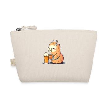 Lama à l’alpaga avec de la bière. Cadeau d’alcool sucré - Trousse biologique - nature - Devant