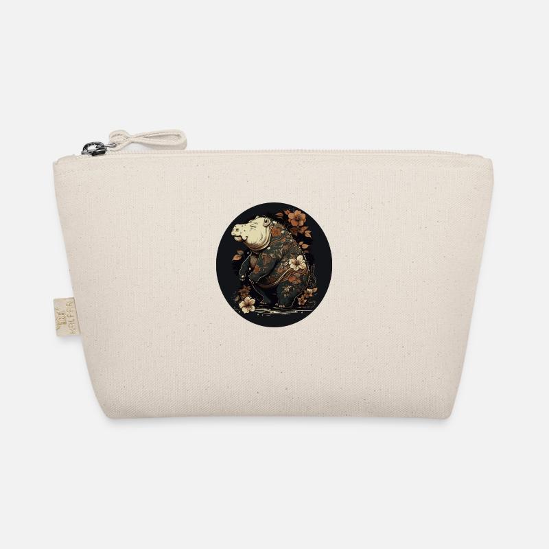 Nilpferd 9 Bio-Täschchen